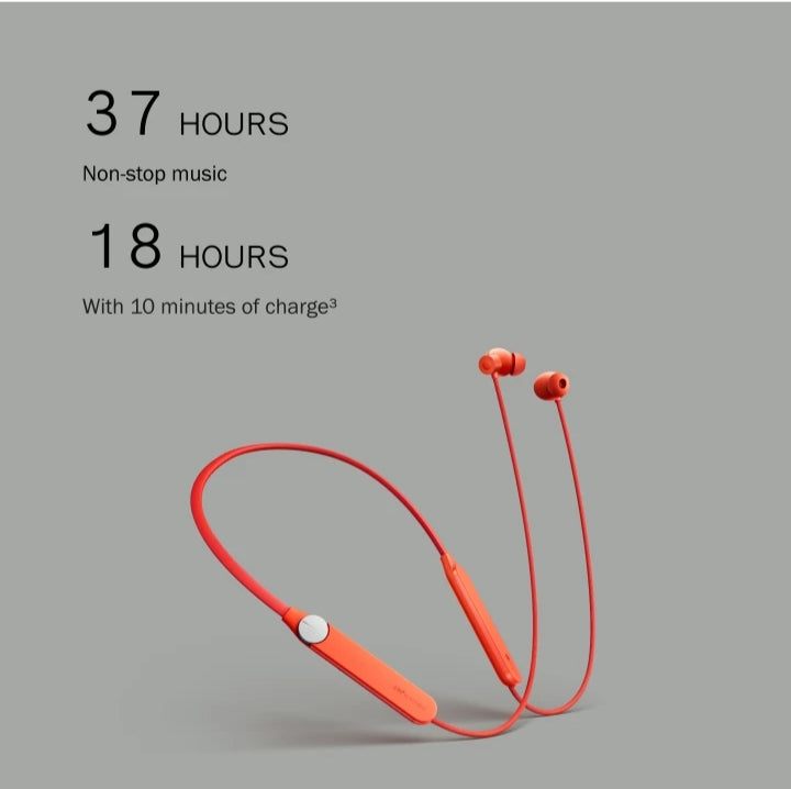 CMF by Nothing Neckband Pro 50dB Active Noise Cancellation, Smart Dial Design, 37 Hrs playtime Bluetooth Headset (Orange, In the Ear)